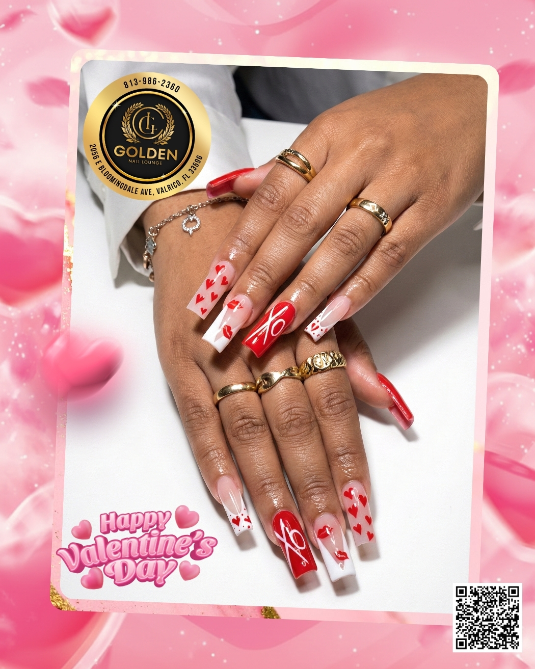Love is in the air and on your fingertips. This Valentine's Day, treat yourself to nails that make your heart skip a beat. 